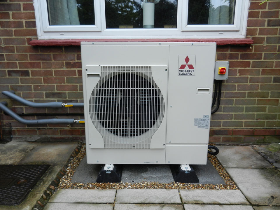 Mitsubishi Air Source Heat Pump